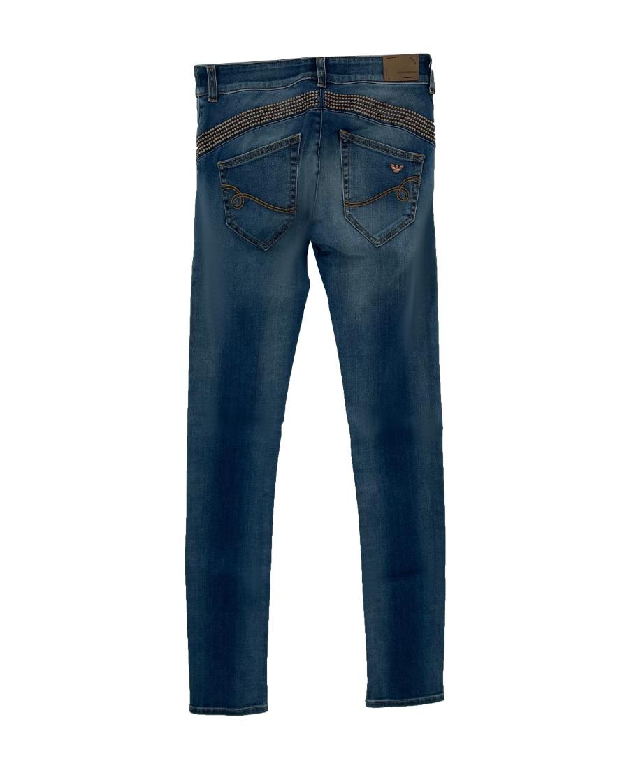 Armani Jeans Zipper Button Denim Pants in Blue | Lyst