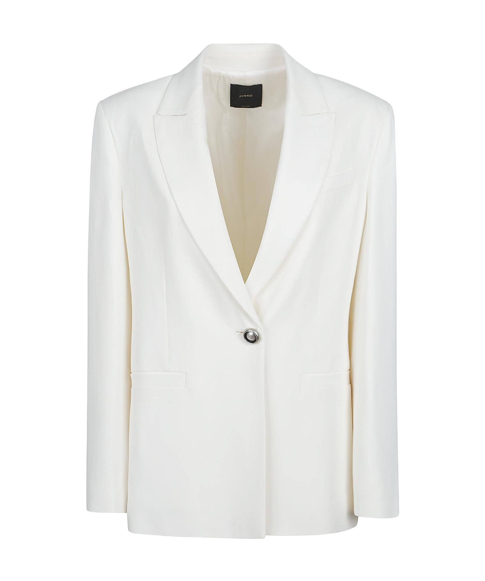 ジャケット PINKO FARAONA CADY SINGLE-BREASTED BLAZER WITH JEWEL BUTTON Single-breasted cady blazer PINKO → Shop Online