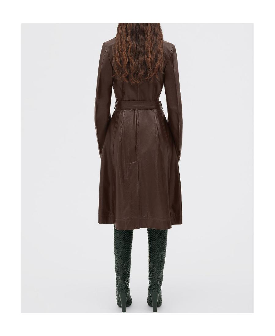 コート BOTTEGA VENETA Woman Coat Brown 713813VKLC0 2164 Coat Bottega Veneta Brown size 42 IT in Polyester - 41864541