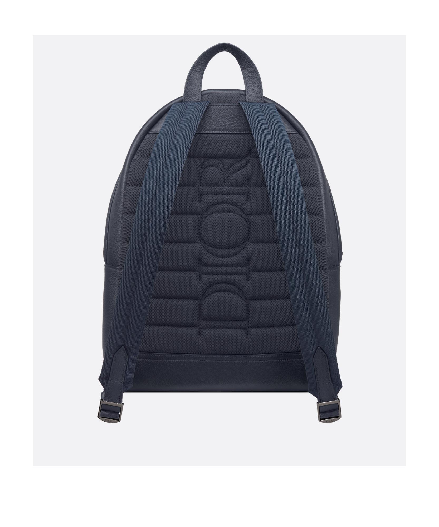 メンズ DIOR ＆HYLTON NEL ポシェット DIOR MEN Leather x Hylton Nel 2024 - Blue Waist Bags, Bags