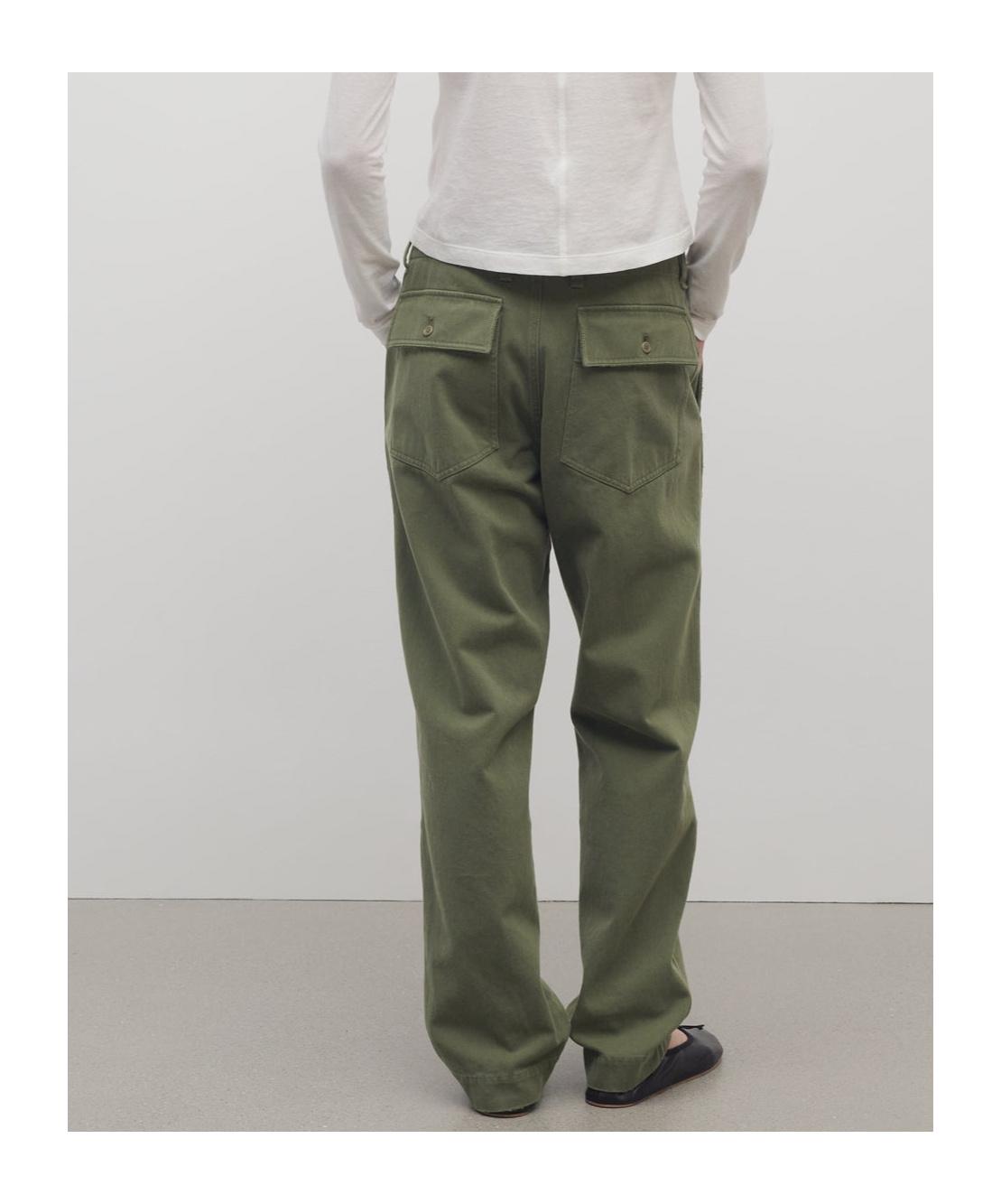 パンツ THE ROW Women Straight Pants 8719W2517 KHK GREEN The Row Pants for Women | Online Sale up to 46% off | Lyst