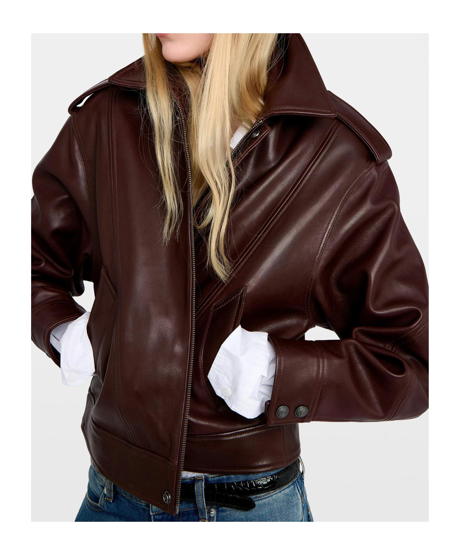 Zadig & Voltaire Leather jackets for Women | Online Sale up to 50