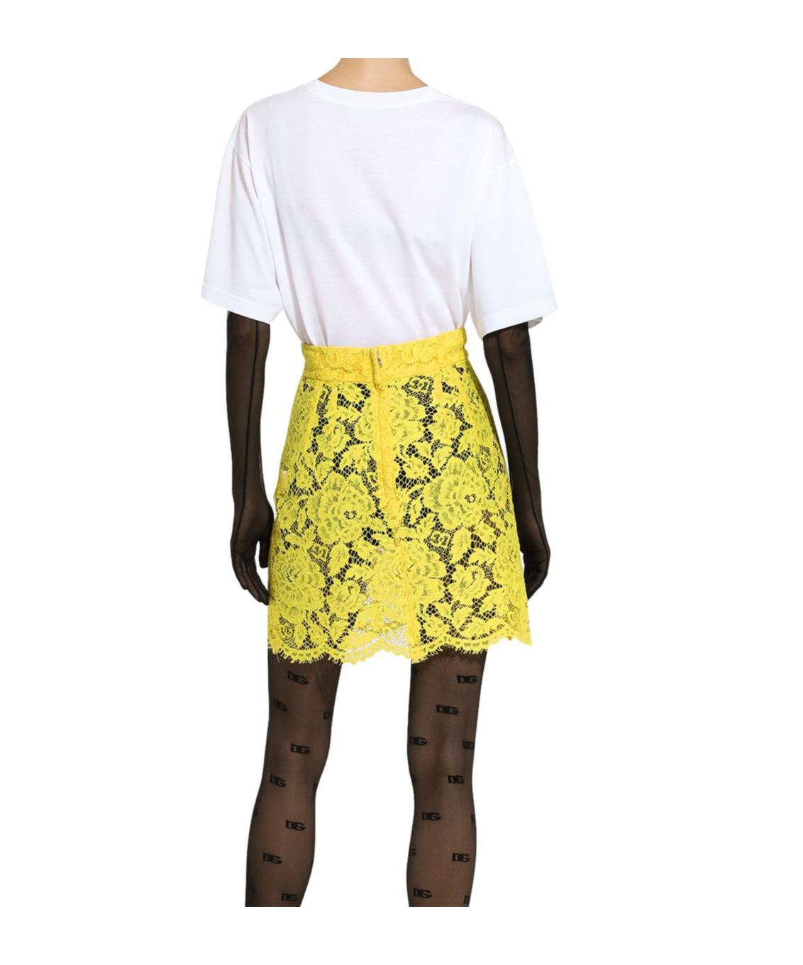 Yellow Dolce & Gabbana Skirts for Women | Lyst