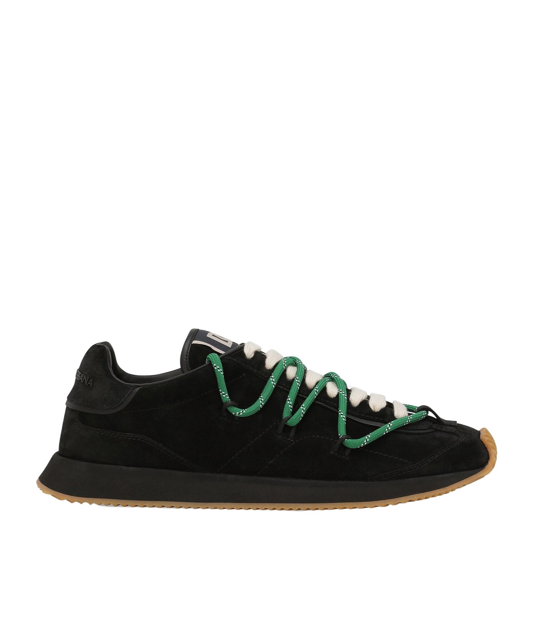 Dolce & Gabbana Dg Logo Detailed Runner Sneakers in Black