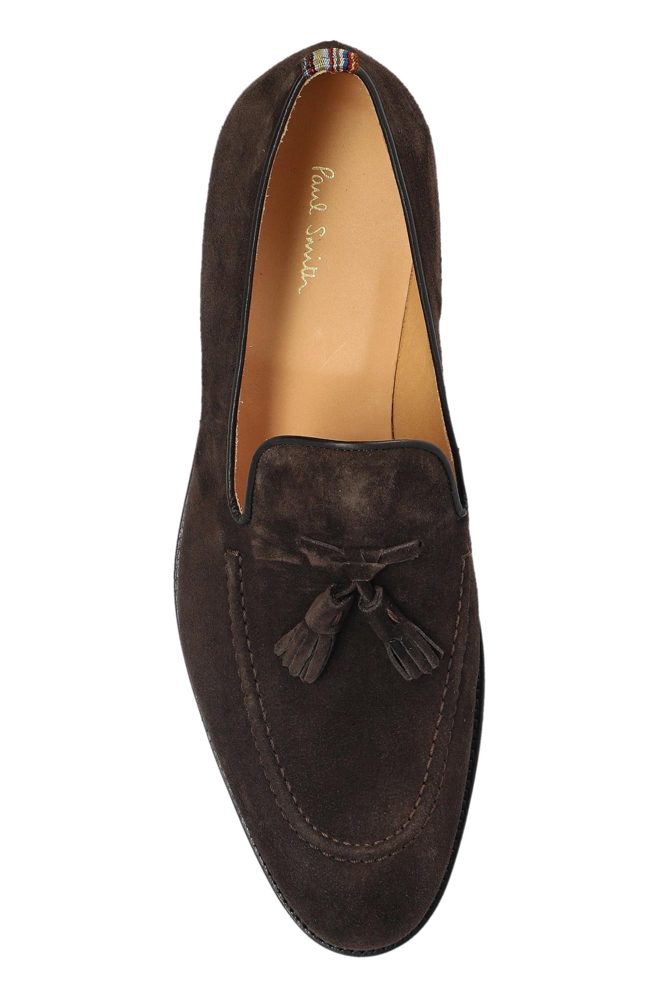 Paul Smith Tassel Detailed Slip-On Loafers in Black for Men | Lyst