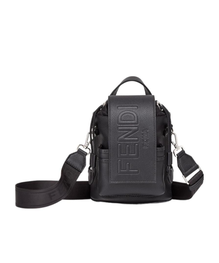 FENDI ROMA ショルダーバッグ ブラック fendi-F0GXN-Roma-Strike-One-