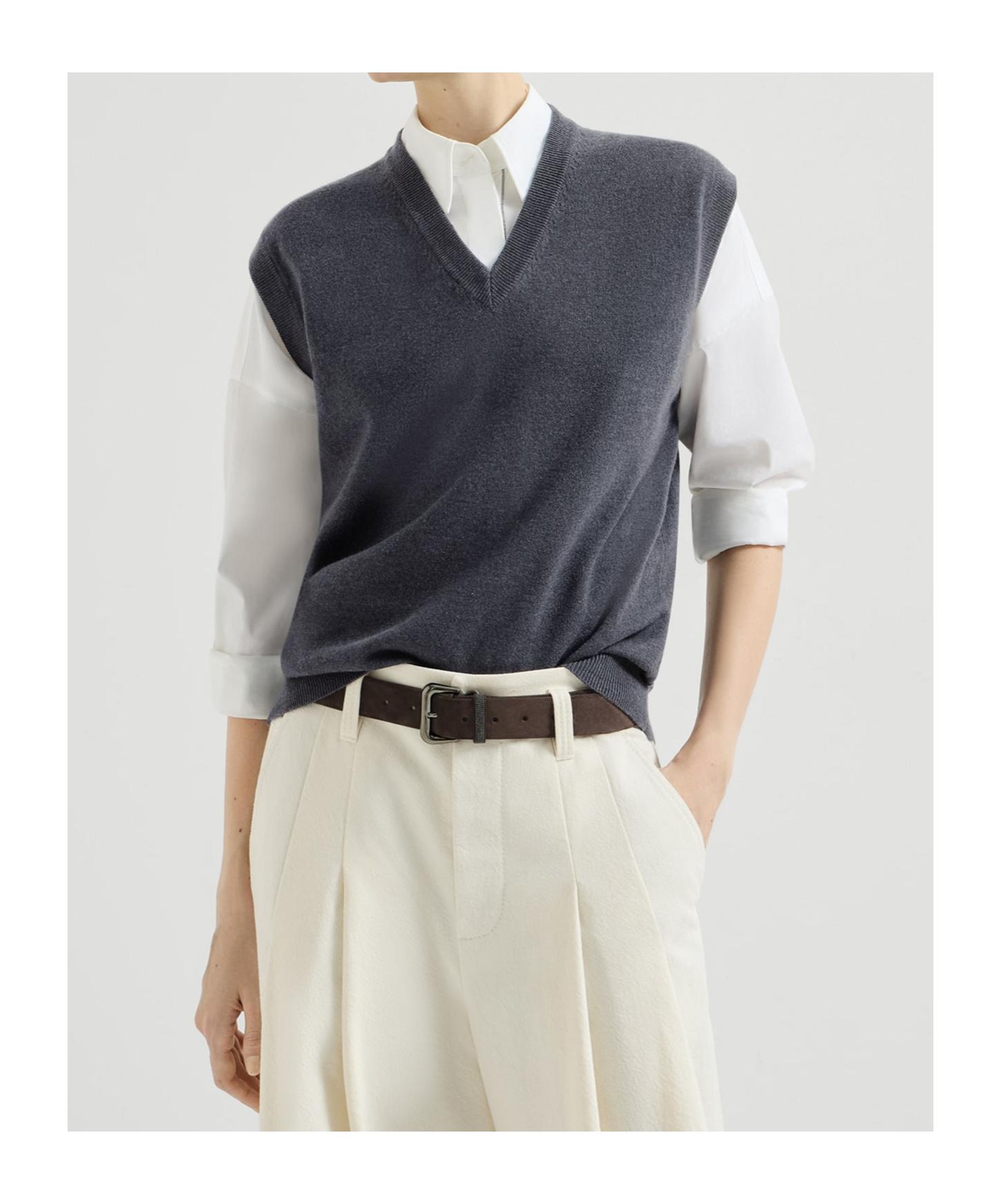 Brunello Cucinelli Sleeveless sweaters for Women | Online Sale up