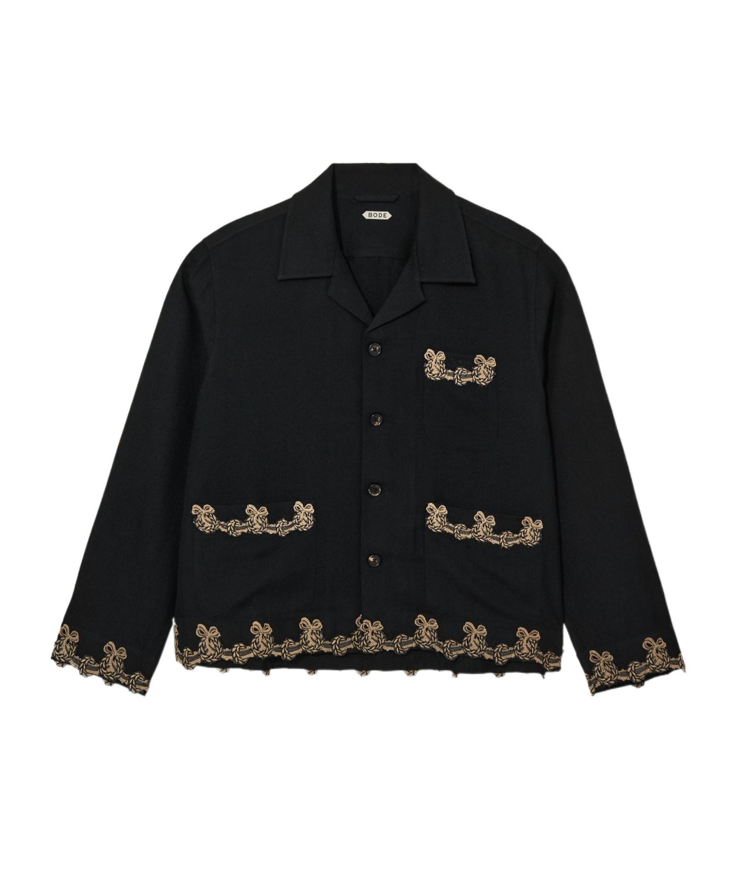 Long-sleeve Embroidered Shirt