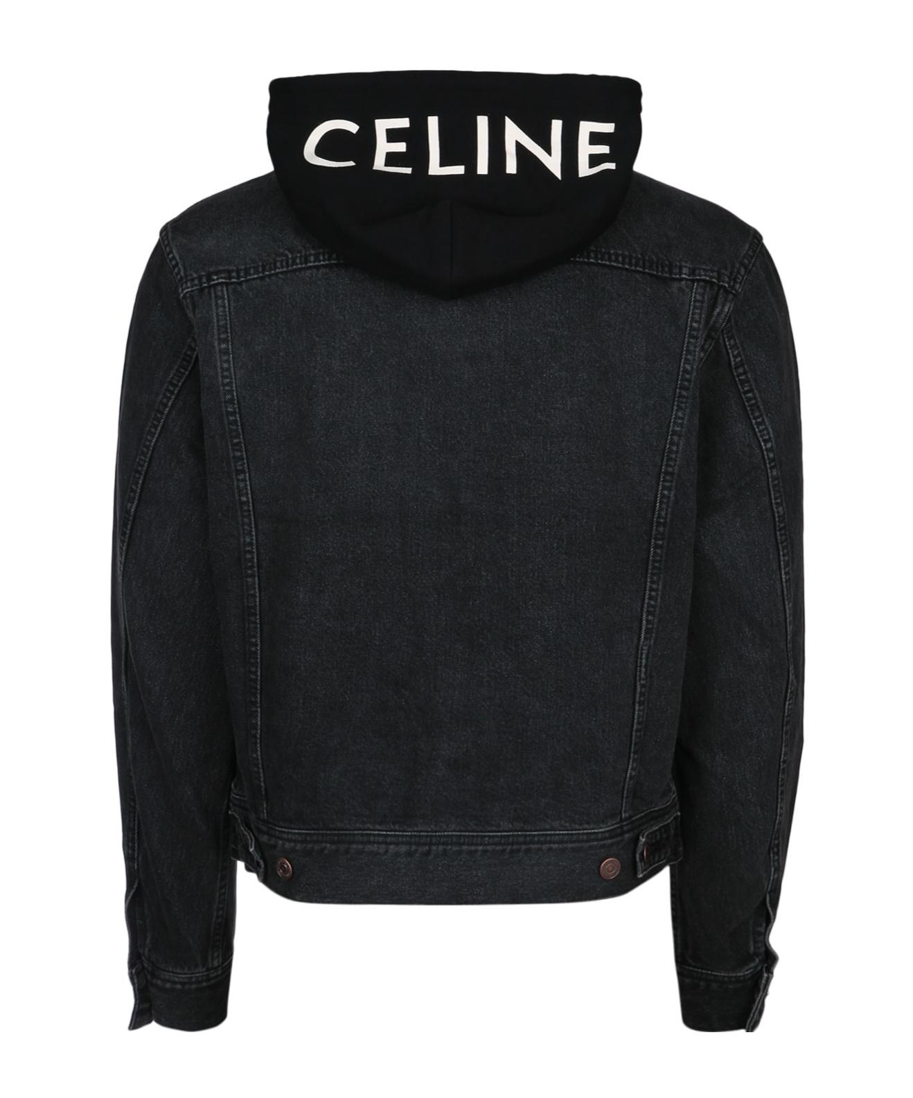 Celine Trucker Jacket in Black for Men | Lyst