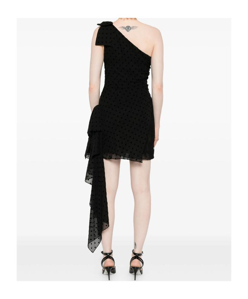 ワンピース ALESSANDRA RICH Woman Dress Black FAB3217F3803 930 Alessandra Rich Envers Midi Dress | Black | FARFETCH