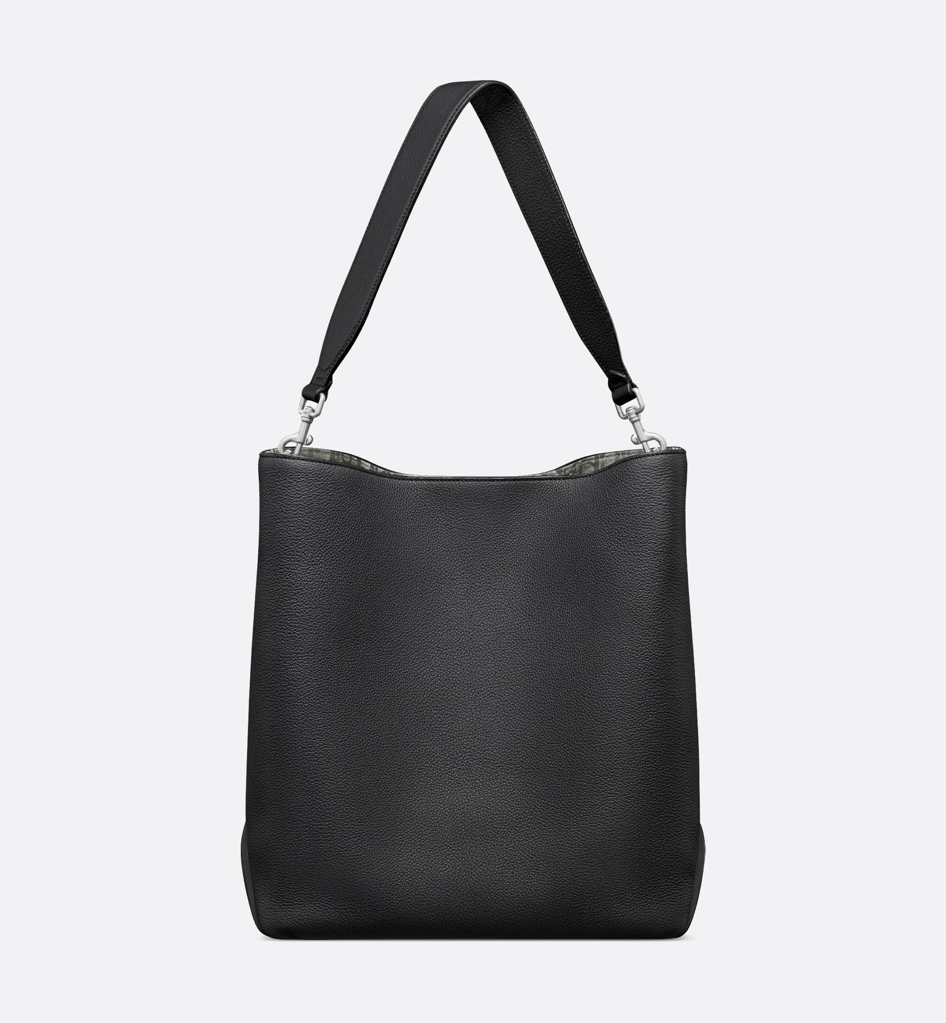 シンプルでカッコいい★ Dior Prive Vertical Hobo Bag Dior Privé Vertical Hobo Bag Beige Dior Icons Calfskin | DIOR