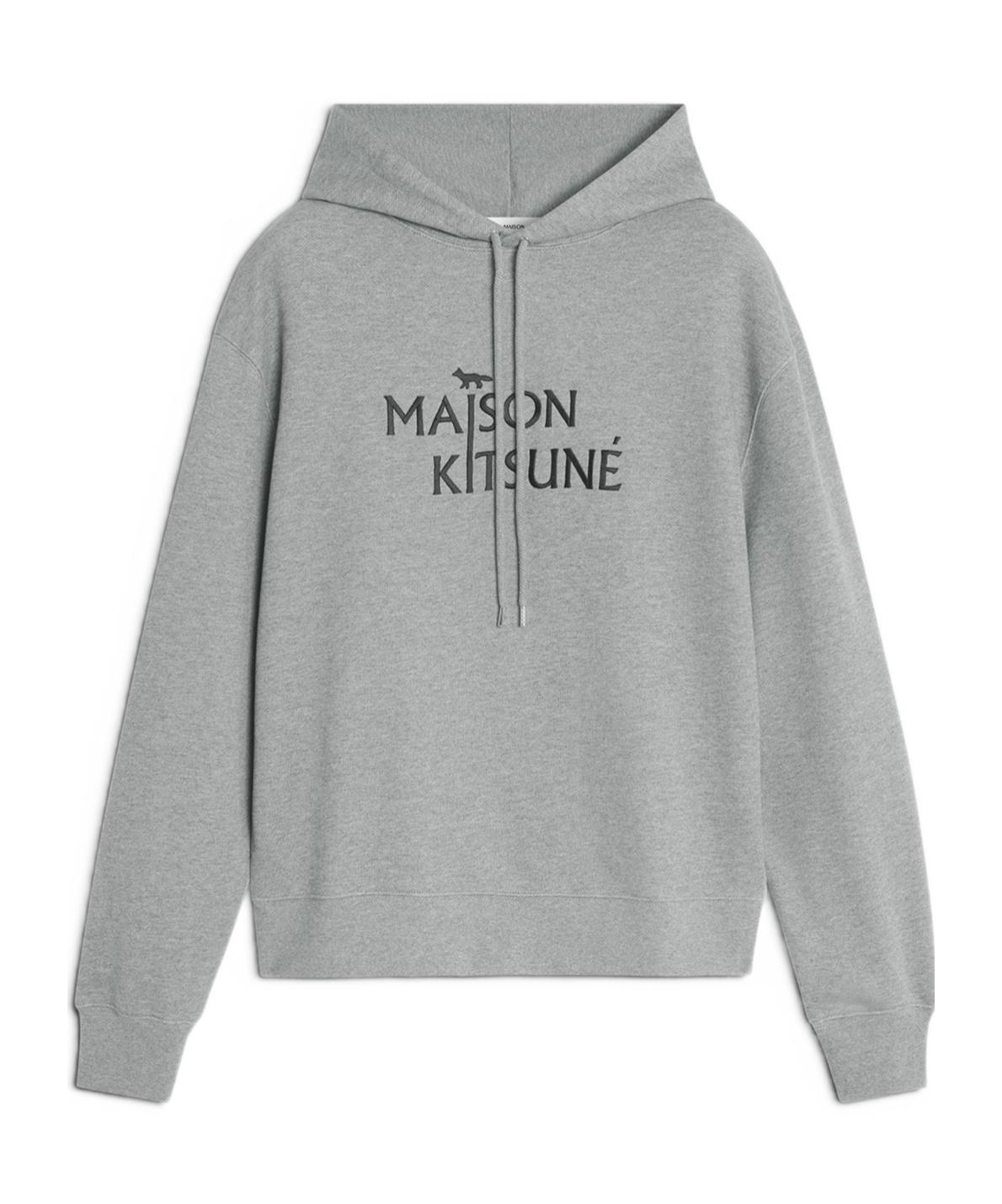 パーカー・フーディ MAISON KITSUNE Gray Hoodies HOODIE DOUBLE FOX HEAD PATCH | Maison Kitsuné