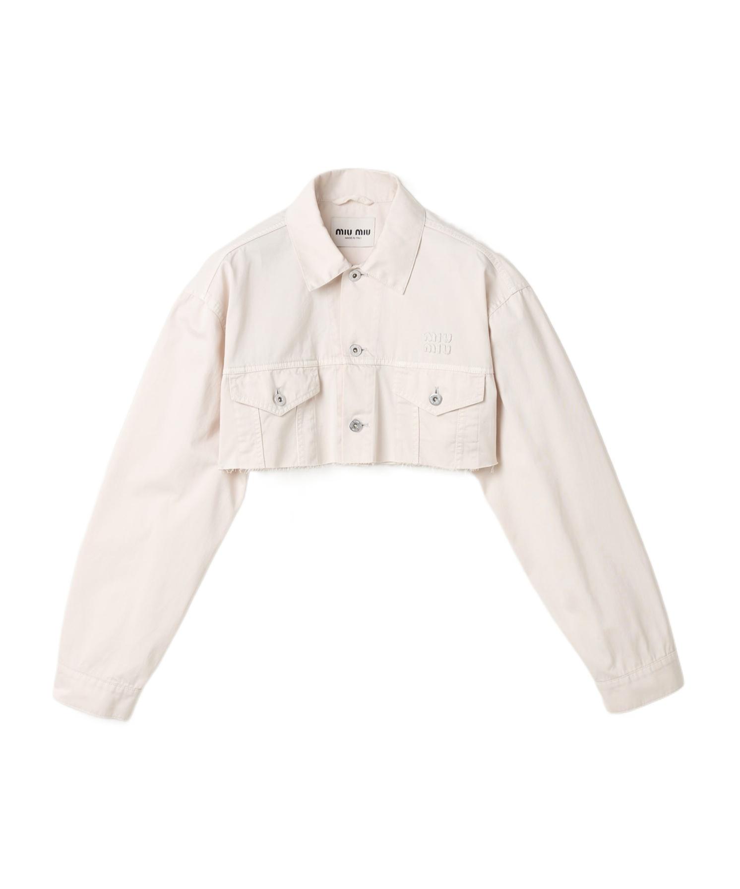 Miu Miu Jean and denim jackets for Women | Online Sale up to 42