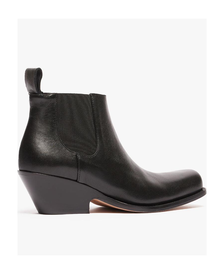 ショートブーツ・ブーティ SPORTMAX Black leather Etra ankle boots Sportmax Ankle boots for Women | Online Sale up to 81% off