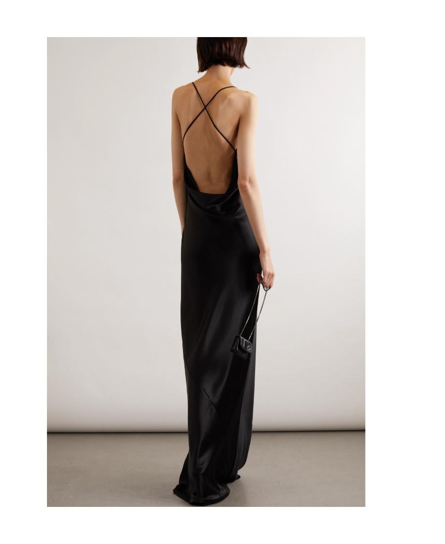 yves saint laurent evening dresses Black dresses by Yves Saint Laurent 1990-1999