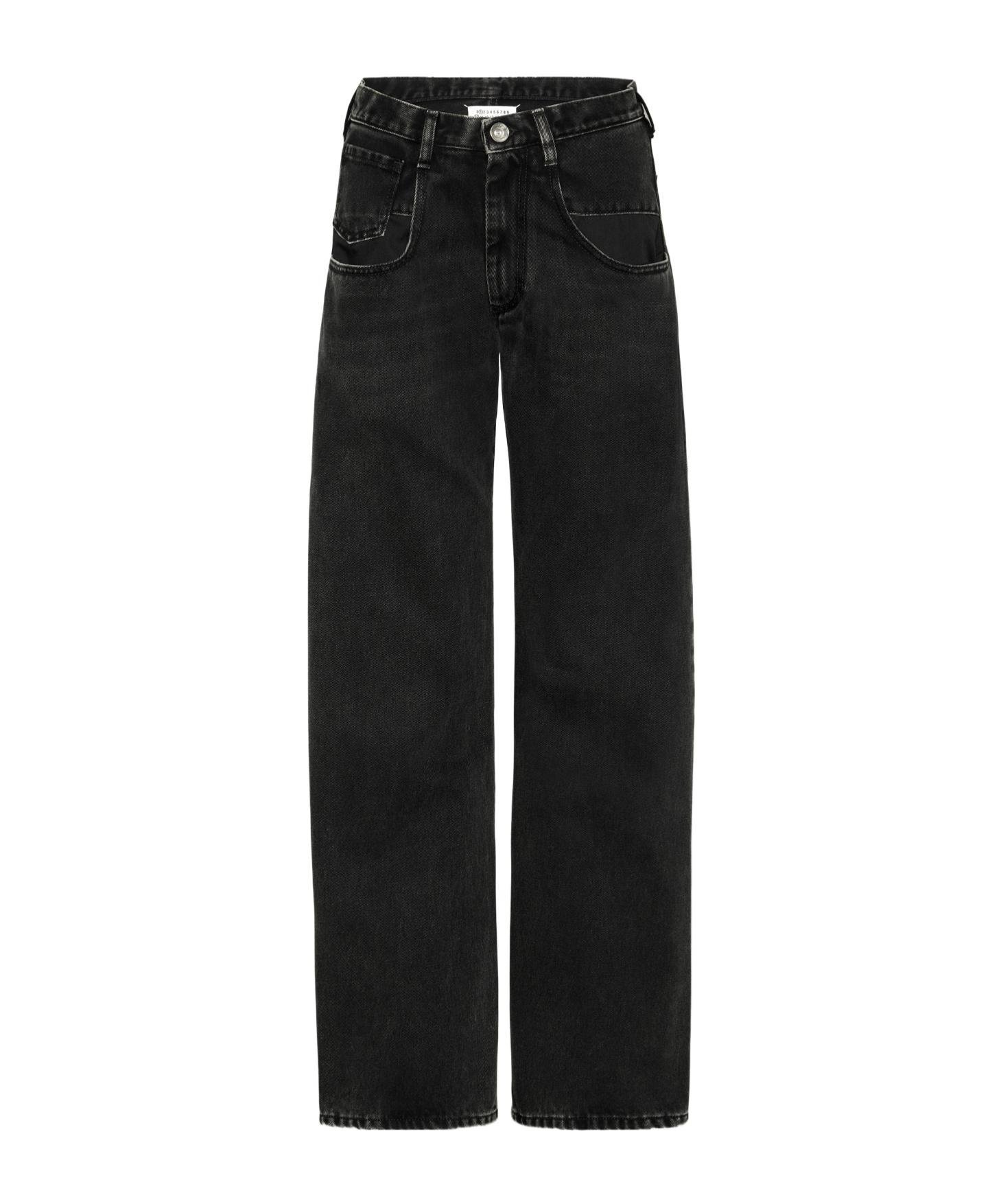 デニム・ジーパン MAISON MARGIELA Women Denim Pants S29LA0100 M35096 900 Black maison-martin-margiela-900-
