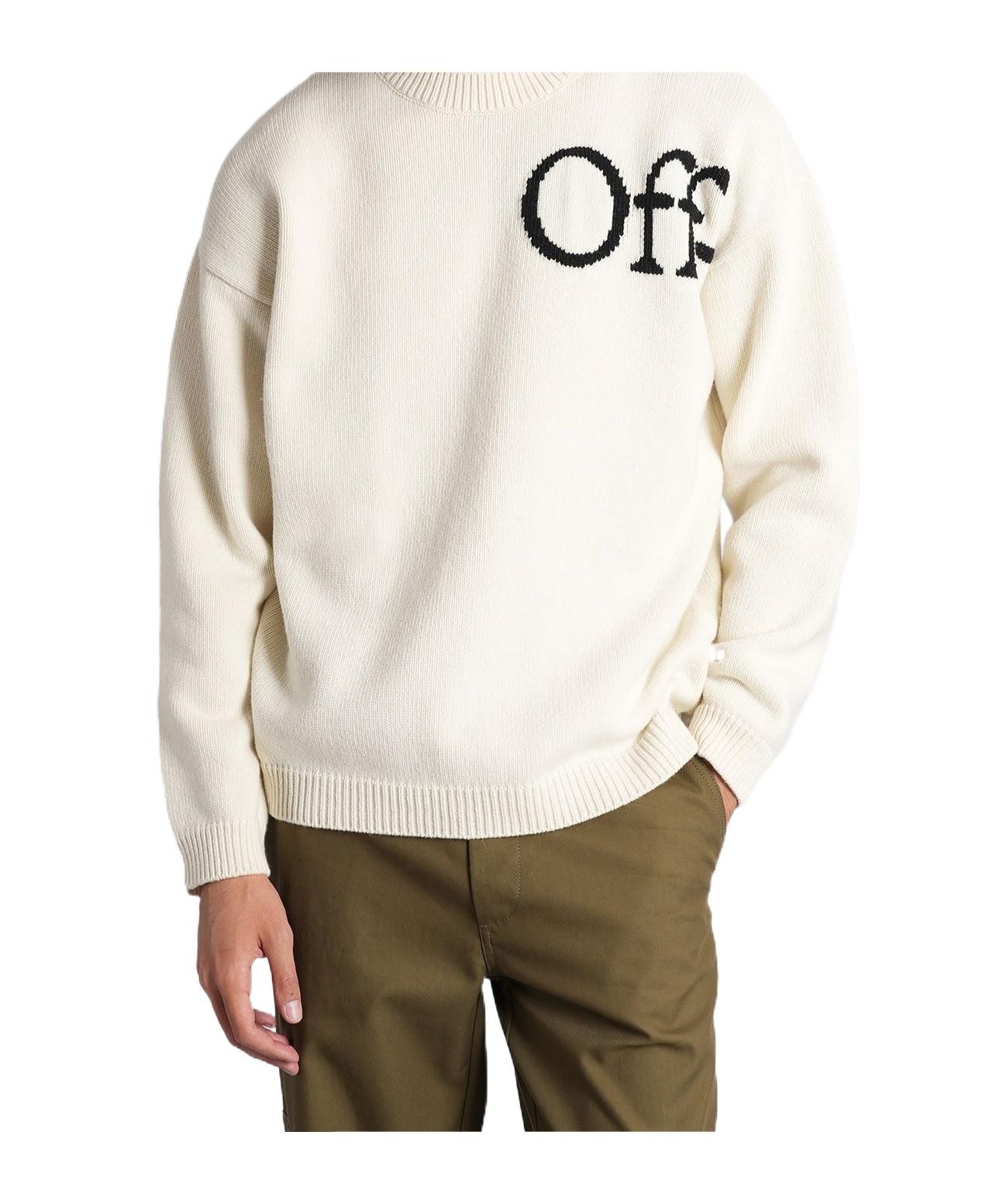 Virgil Abloh Off White Paint Jumper OFF-WHITE Knitted Color Block