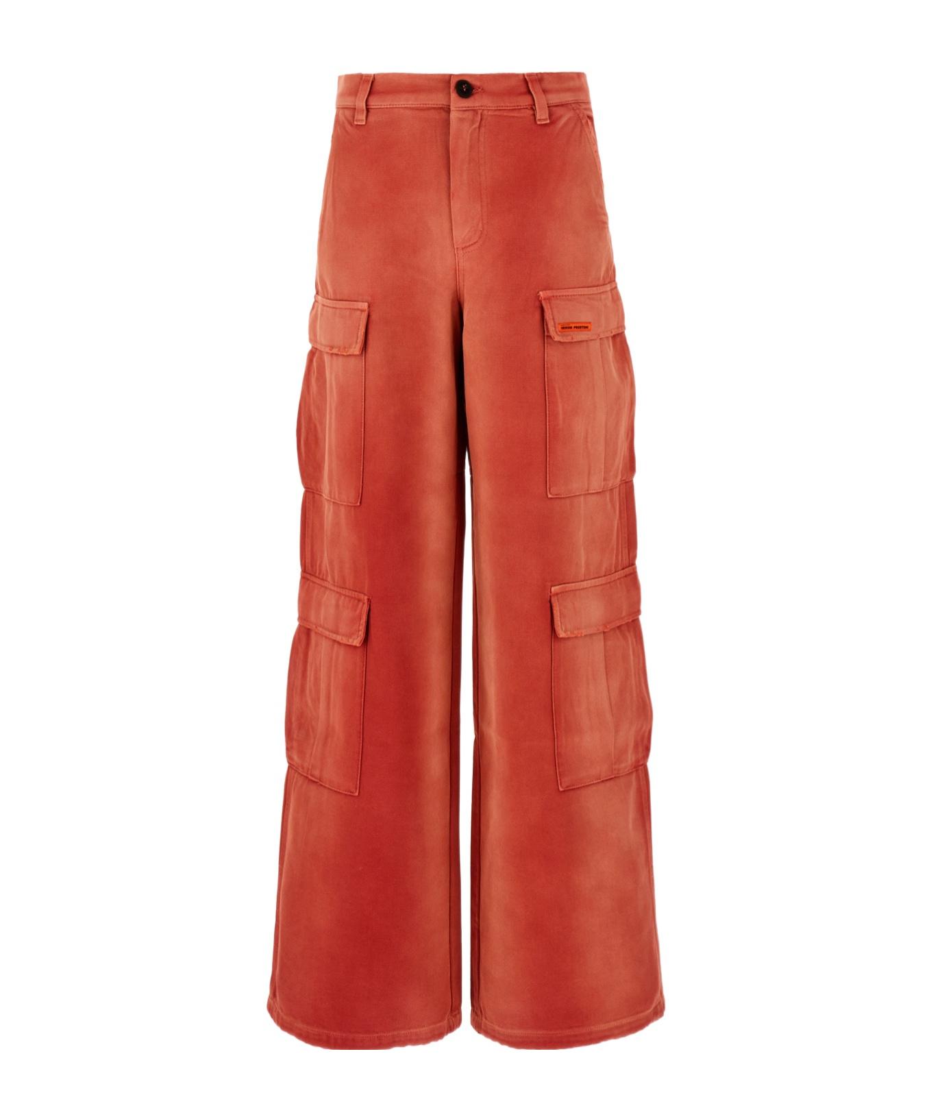 パンツ HERON PRESTON Women Pants HWCF008F23FAB002 2500 Orange Heron Preston Outlet: Pants woman - Orange | Heron Preston