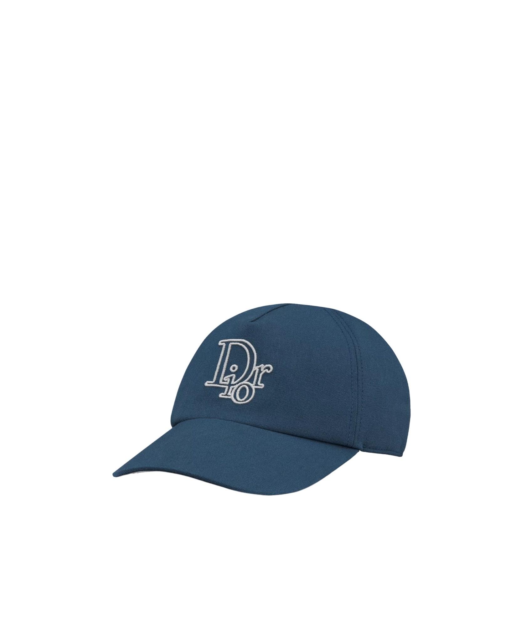 Dior Homme Logo Embroidered Baseball Cap in Blue for Men | Lyst