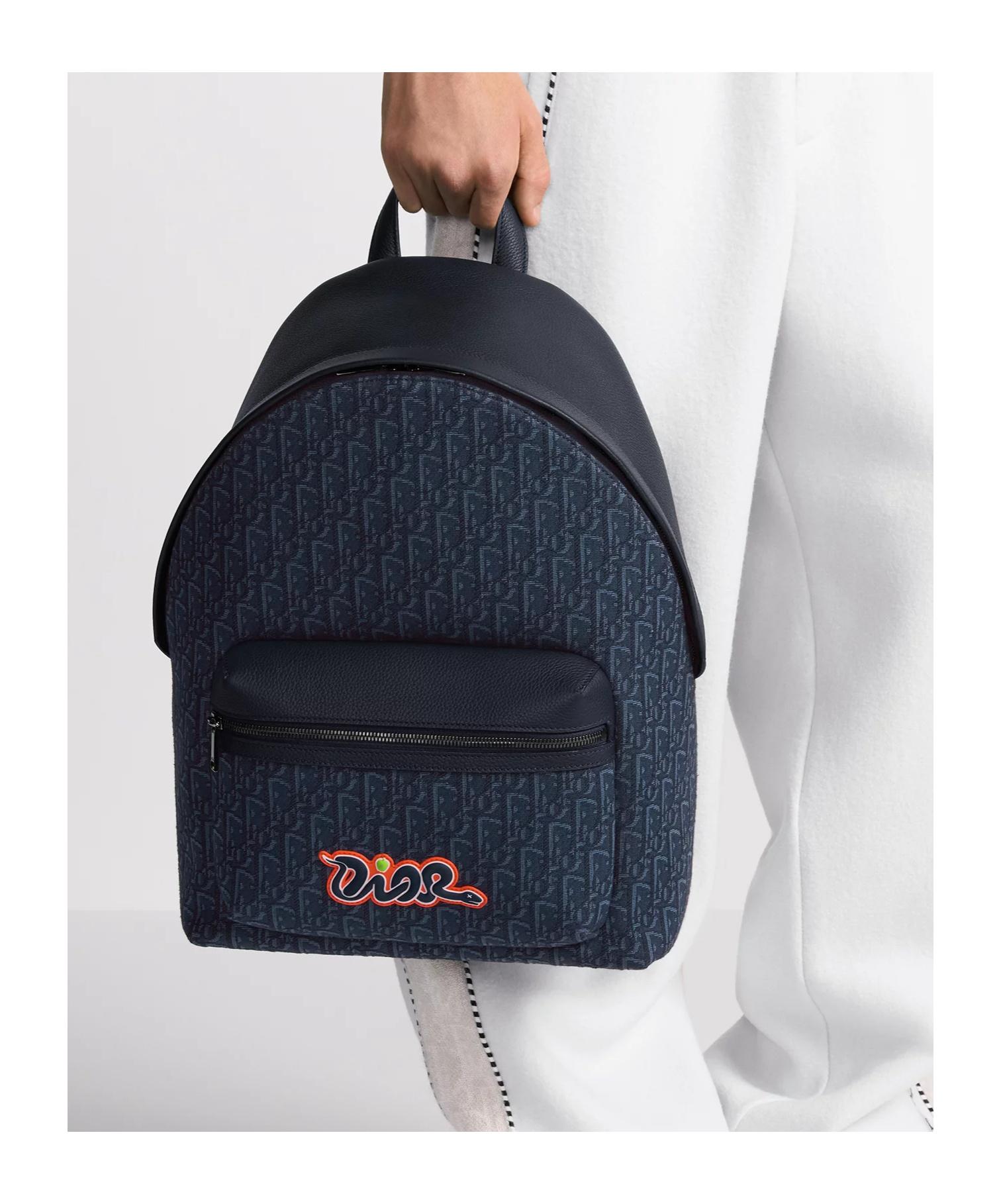 Dior And Kaws Rider 2.0 Zipped Backpack in Blue for Men | Lyst