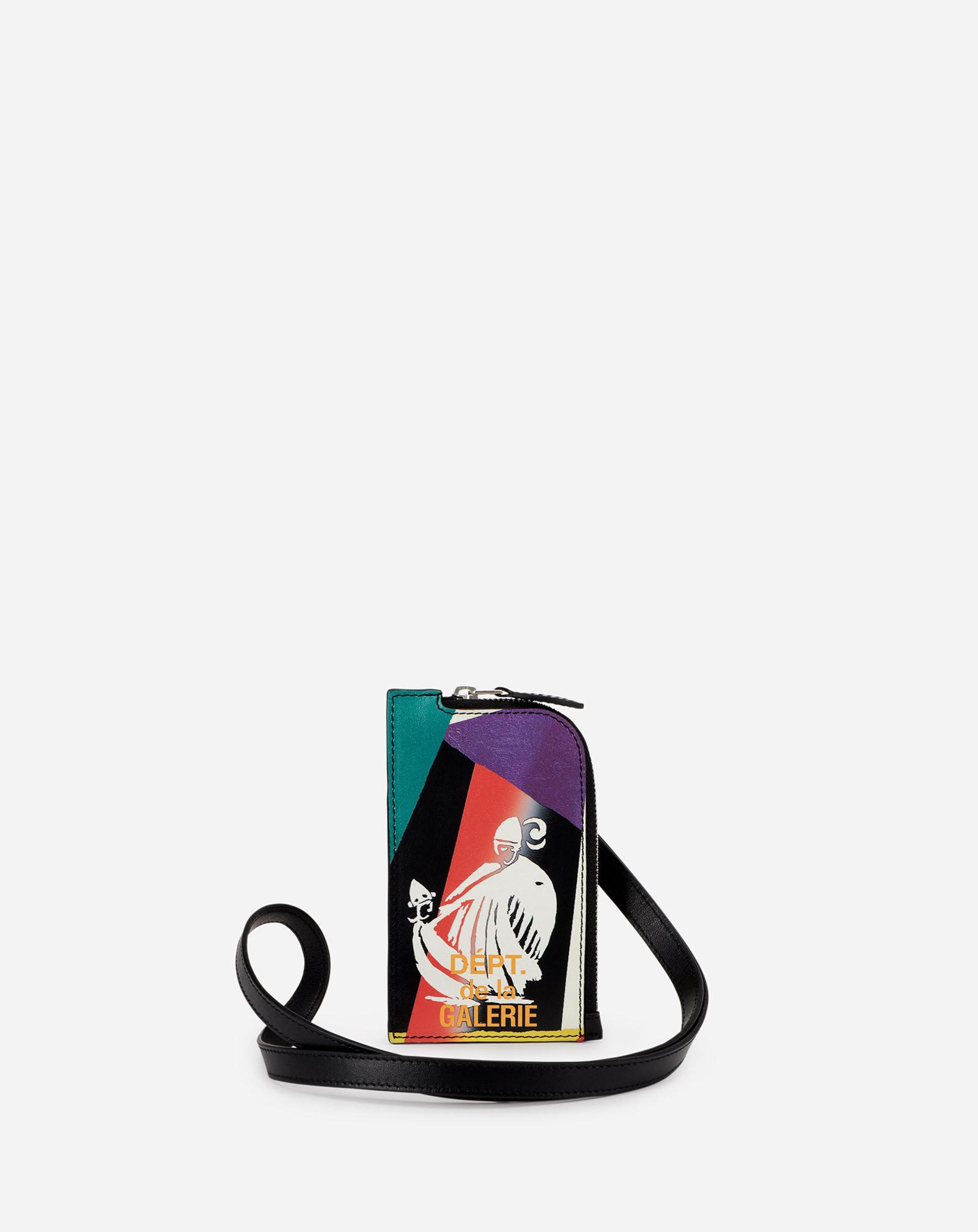 Lanvin X Gallery Dept. Card Holder Lanyard in White for Men Lanvin X Gallery Dept. Card Holder Lanyard in White for Men