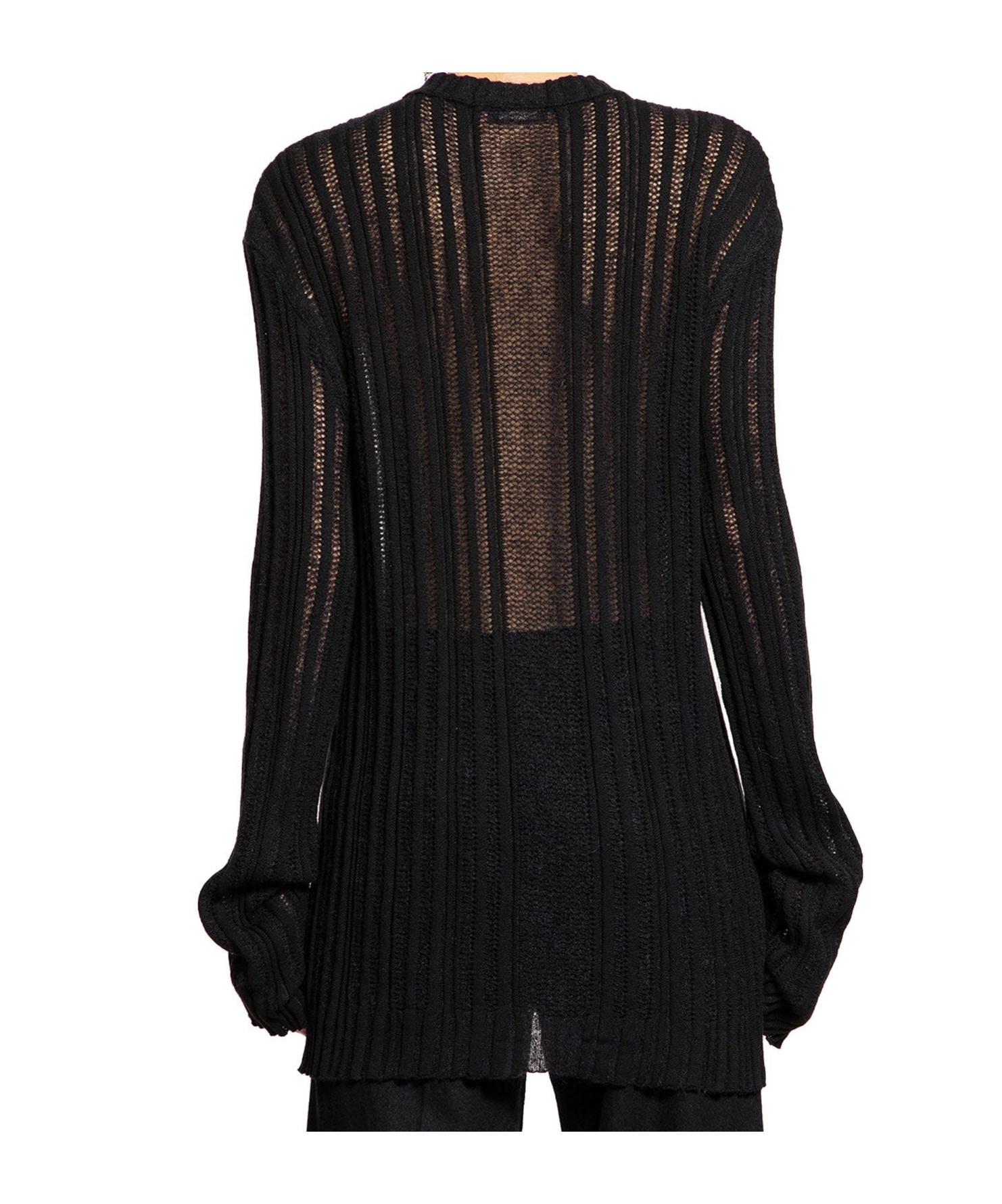 Ann Demeulemeester 13AW ロングニットカーディガン カーディガン レディース ロング ニットカーディガン アウター