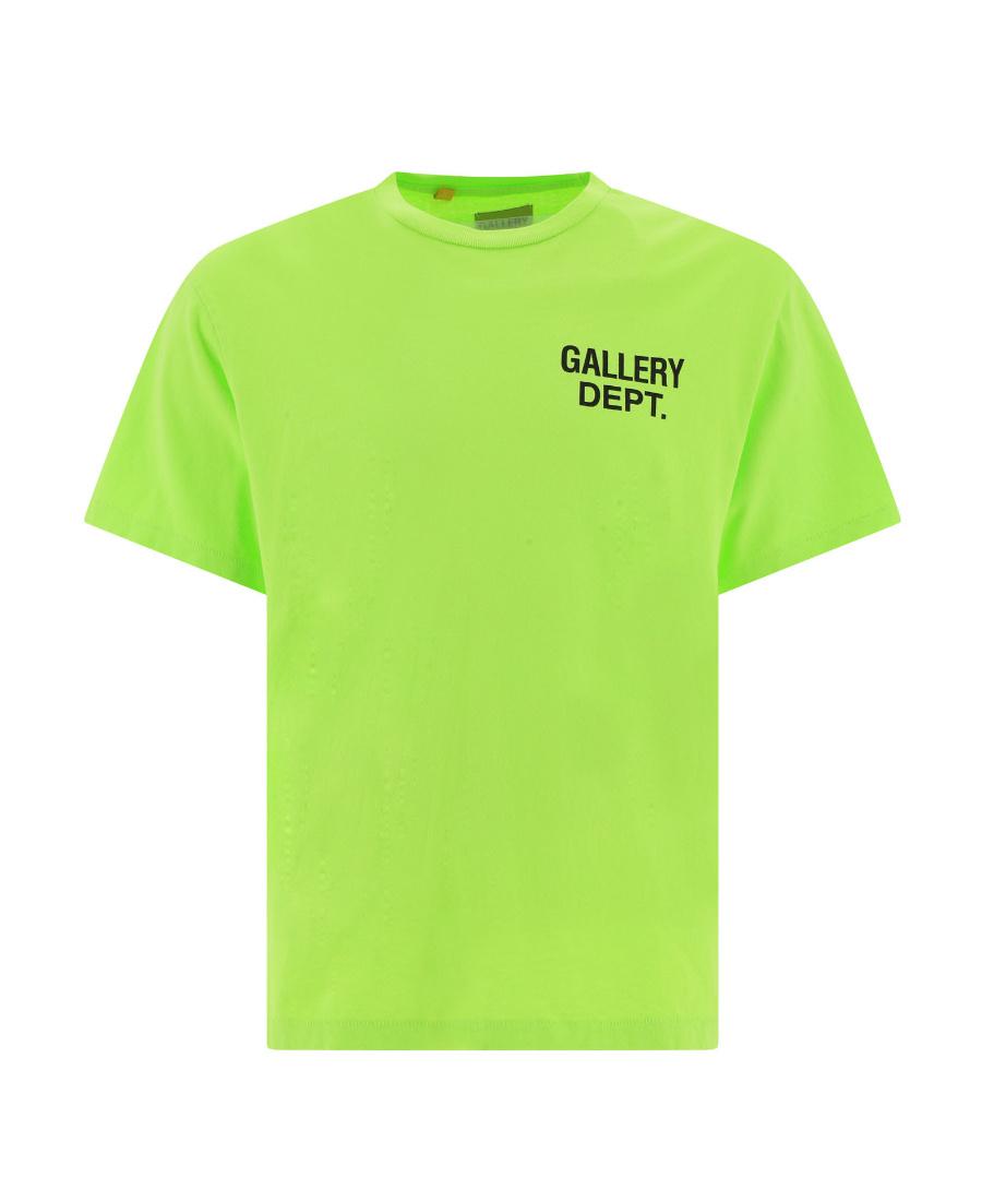 Tシャツ・カットソー GALLERY DEPT Men T Shirts TST 10232 CLASS GREEN Gallery Dept. Vintage Logo Tee Green Men's - SS23 - US