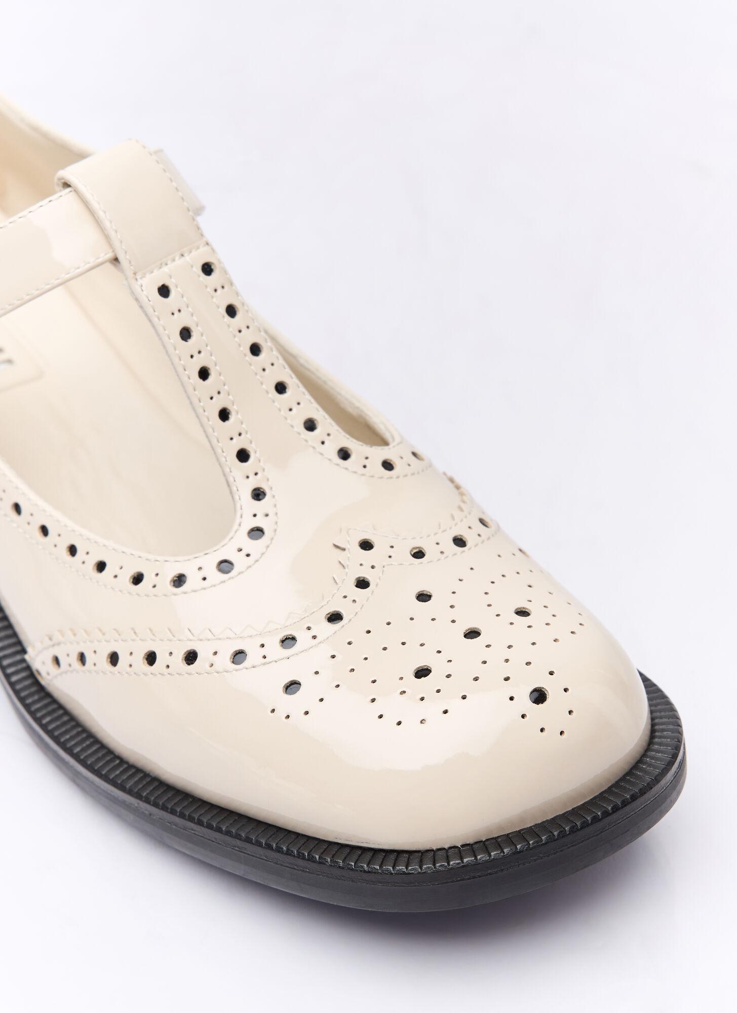 24PF new/MiuMiu メリージェーンフラット Flat White 24PF new/MiuMiu メリージェーンバレエフラット Flat White
