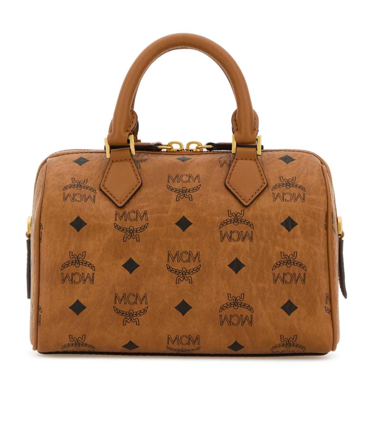 トートバッグ MCM FW25 'Ella Boston' medium handbag (MWBFAEA01 CO) Designer Top Handle Bags | Boston Bags & Satchels | MCM® US