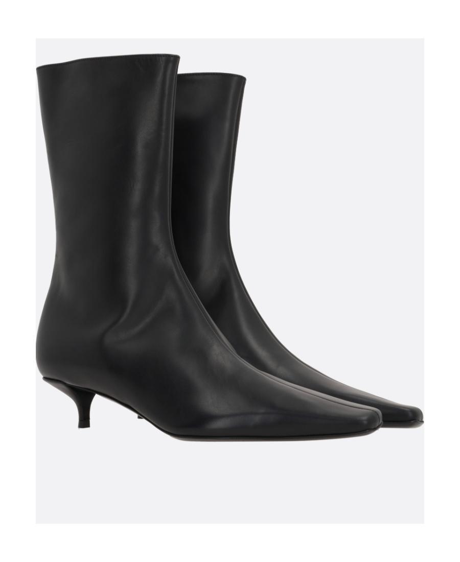 ショートブーツ・ブーティ THE ROW Awar 25 leather ankle boots The Row | Awar 25 black ankle boots | Savannahs