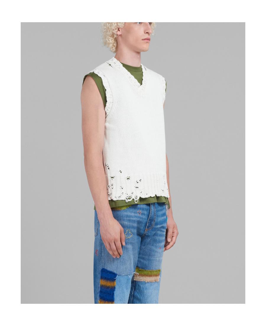 MARNI Jacquard wool sweater vest マルニ　春 MARNI Jacquard wool sweater vest マルニ 冬 春