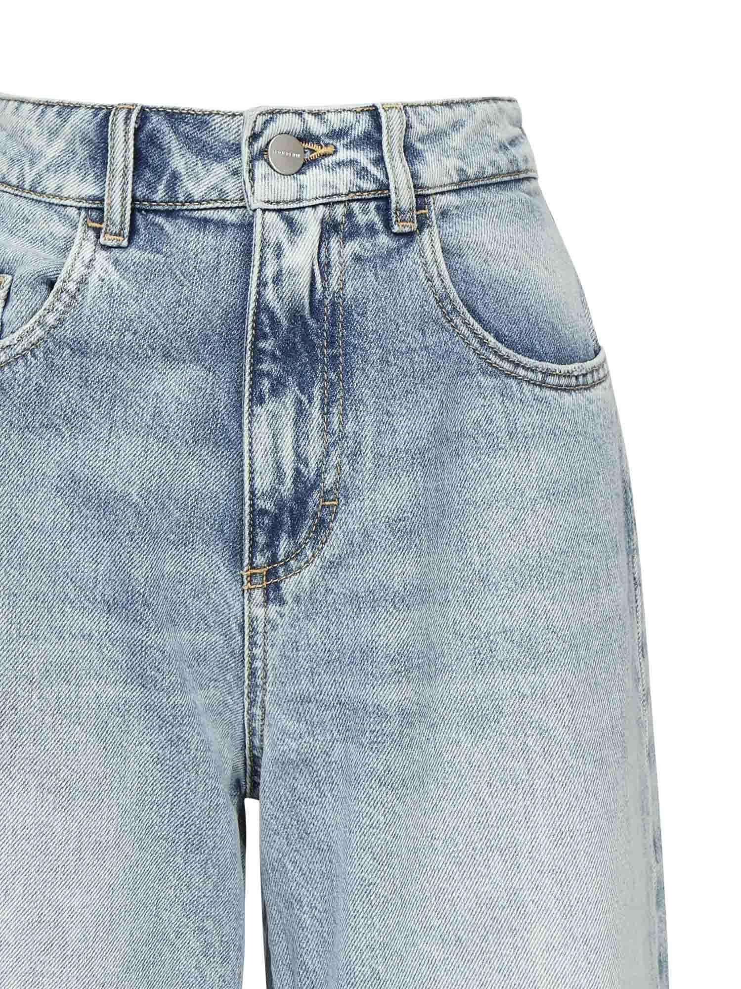 デニム・ジーパン ICON DENIM Women Denim Pants BEAGR1006 Grey Gracy - Women's Wide Leg Jeans | ICON DENIM Los Angeles