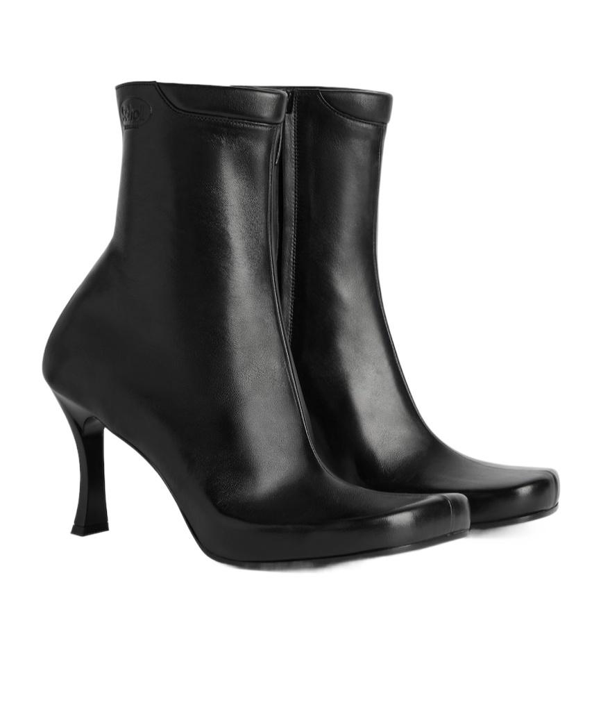 ショートブーツ・ブーティ BALENCIAGA Balenciaga Ankle Boots Women Rubber Black Balenciaga Ankle boots for Women | Online Sale up to 74% off