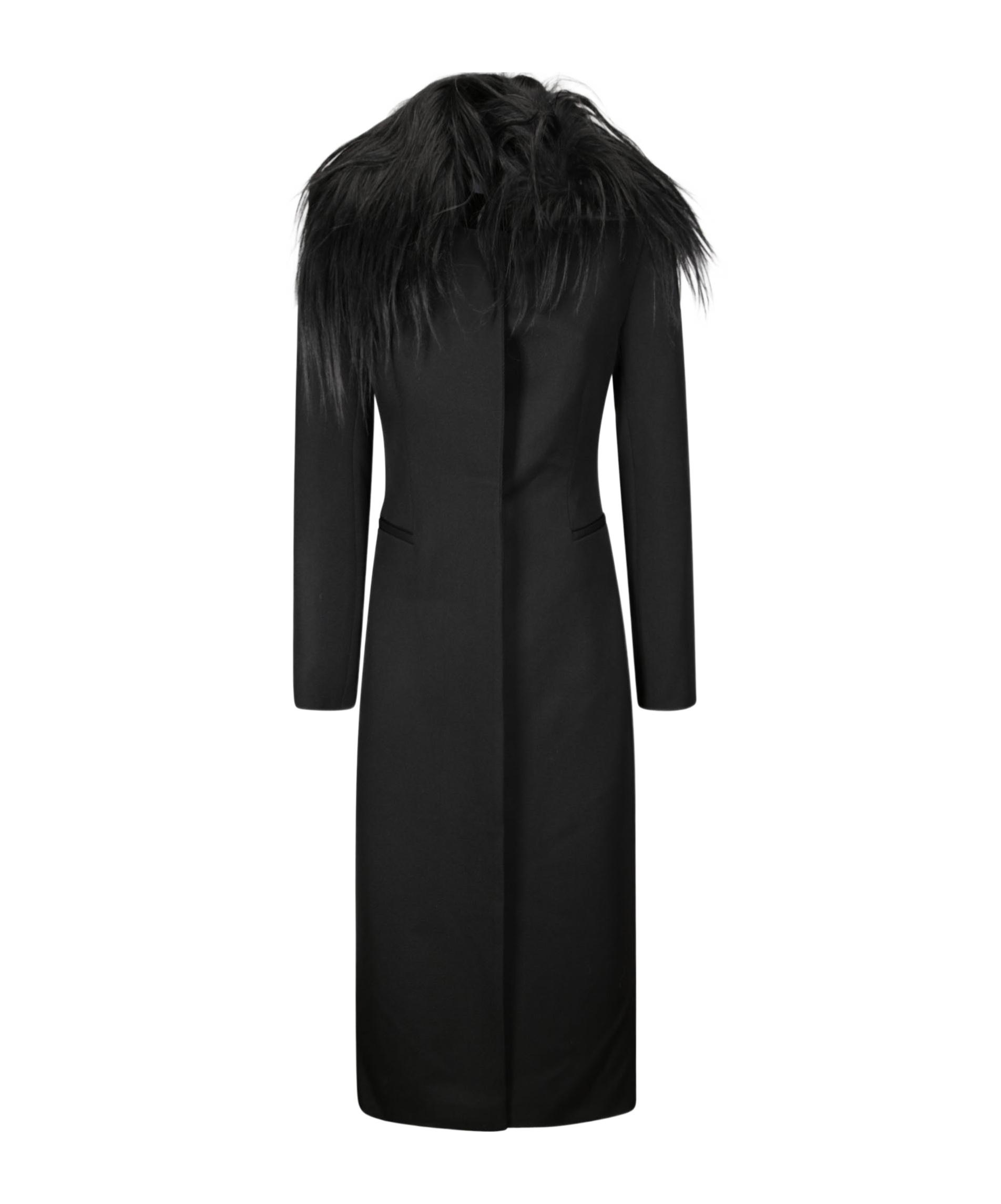 【関税込み】16Arlington ブラック Lorona シアリングコート 16Arlington Lorona Coat | Black | FARFETCH BH