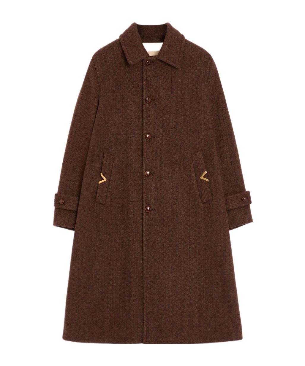 鰹*節様 70's〜 ARCHIVE VALENTINO カシミヤ ロングコート valentino-CBK-Collared-Long-