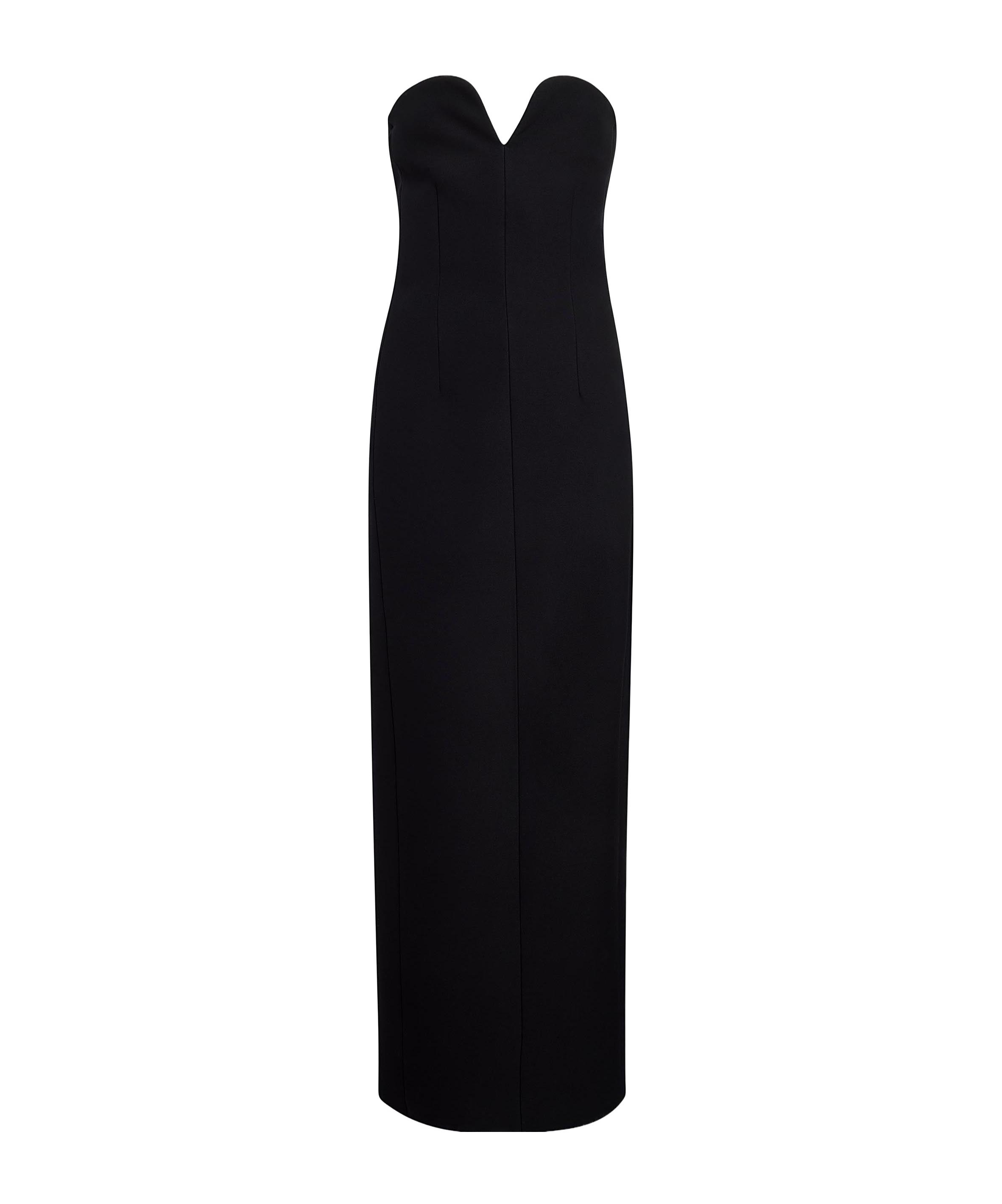 ワンピース KHAITE FW25 KHAITE Dresses Black (9808429 200) Khaite - Basile Black Midi Dress | Mitchell Stores