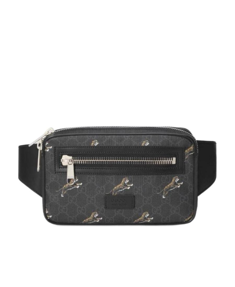 Gucci Tiger Pattern Waist Bag in Black for Men | Lyst