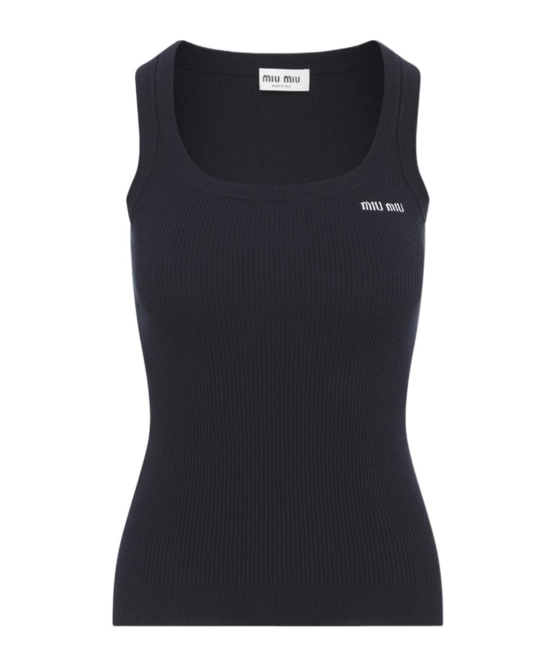 Miu Miu Sleeveless and tank tops for Women | Online Sale up to 33