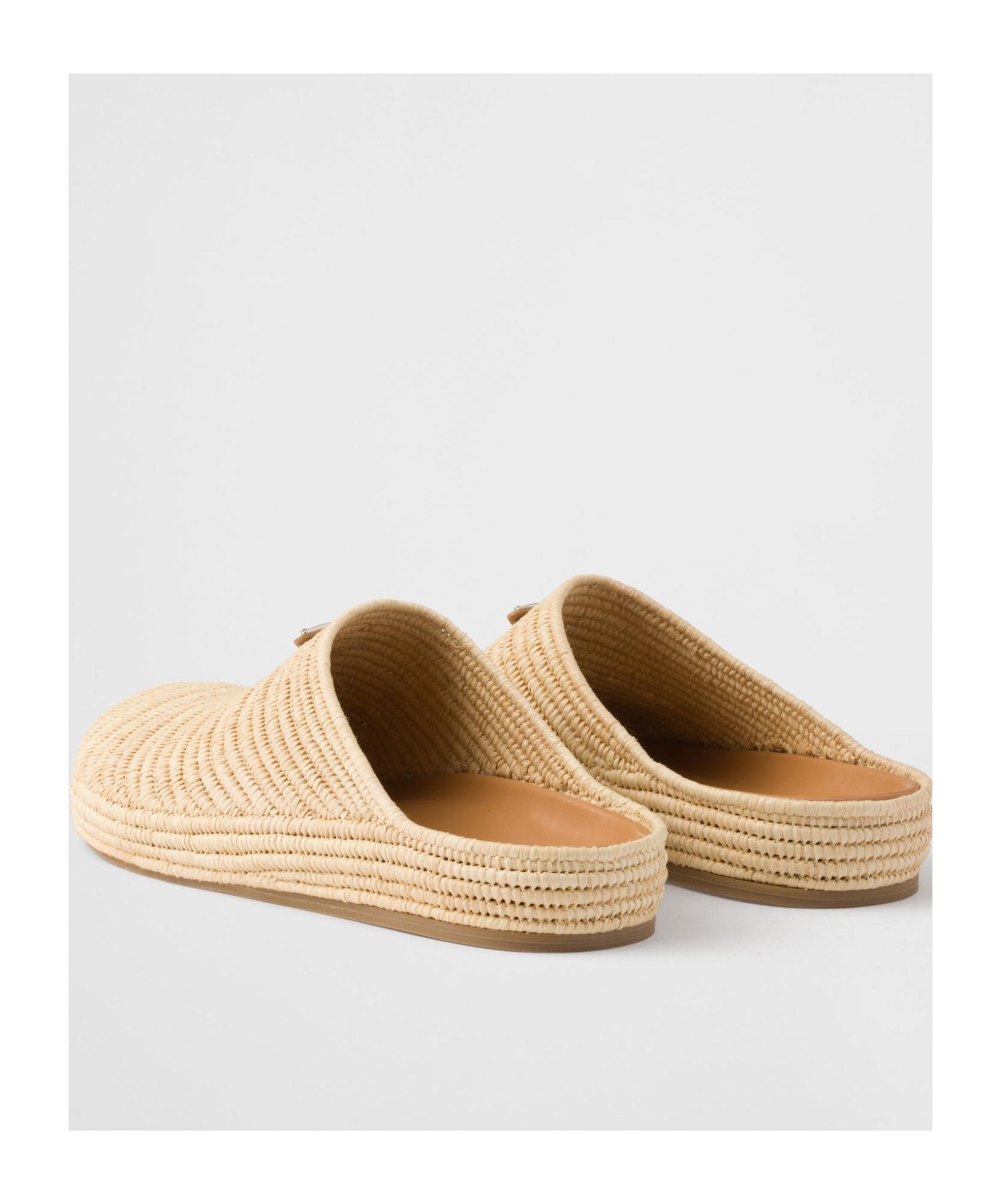 Prada ラフィア ミュール Raffia mules ★関税込 Prada Raffia Mules in Natural for Men | Lyst