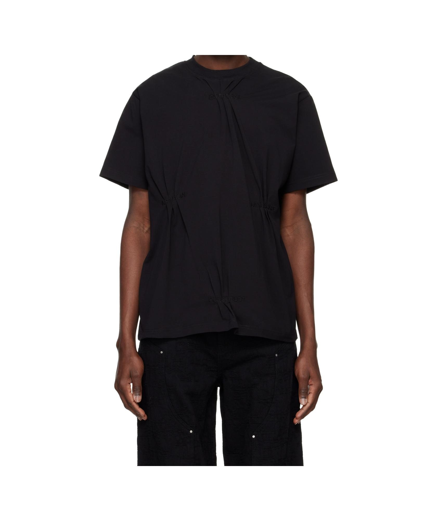 トップス heliot emil CRYOSPHERE SHEER T-SHIRT heliot emil