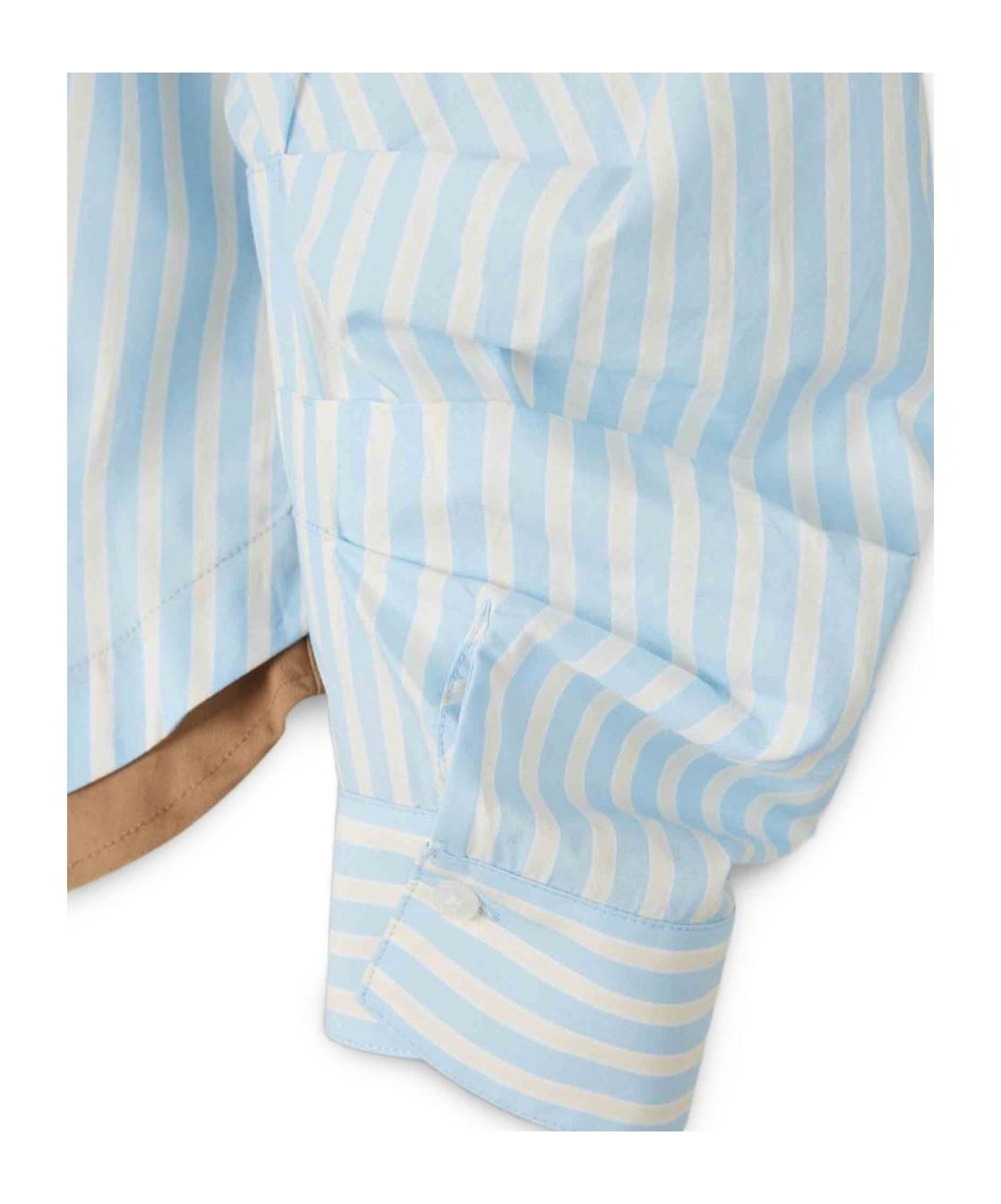 Jonathan Simkhai Striped Shirt in Blue | Lyst