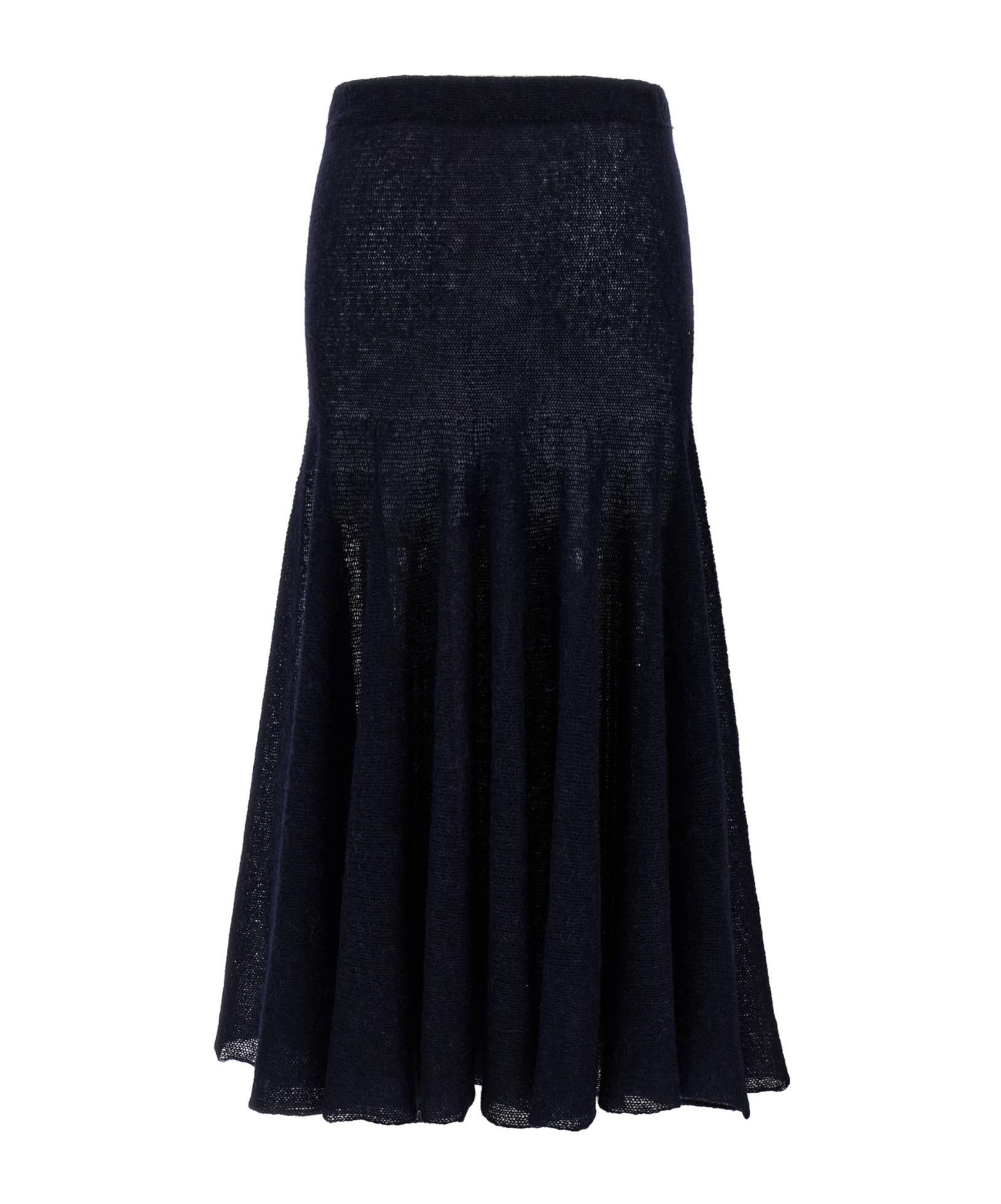 スカート Magda Butrym 03' Long Skirt With Maxi Side Split Magda Butrym 03' Long Skirt With Maxi Side Split in Black | Lyst
