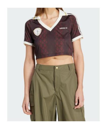 adidas Originals Retro Sports Cricket-Inspired Cropped