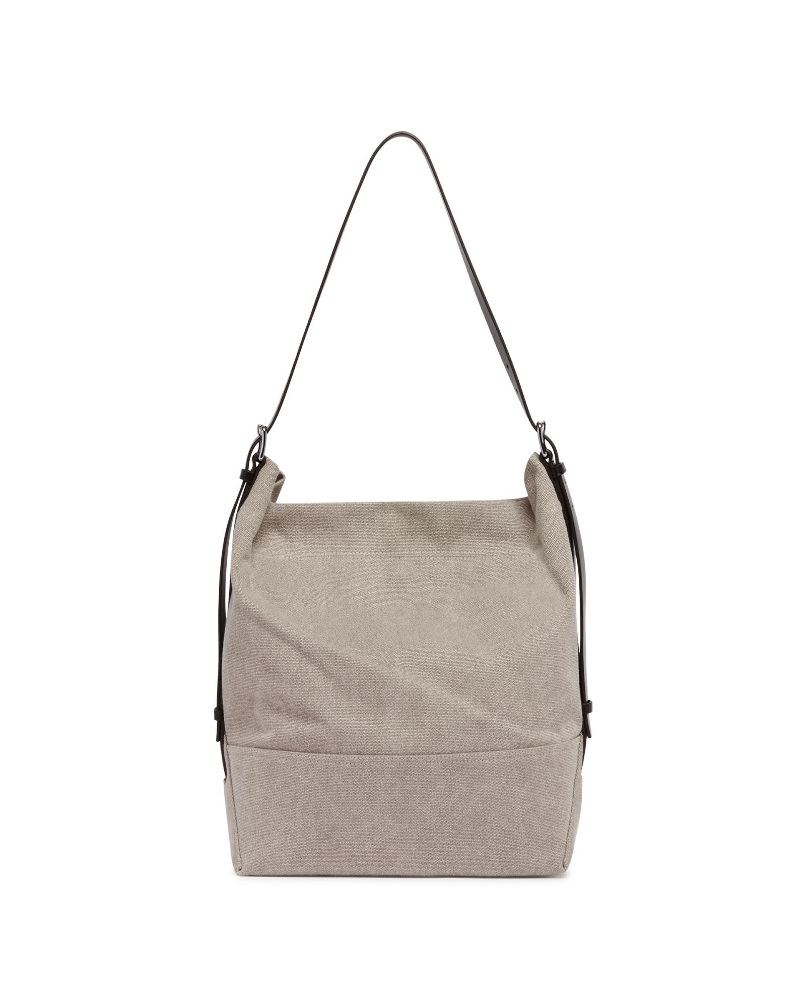 Lemaire Belted Shoulder Bag With Top Handle in Gray for Men | Lyst