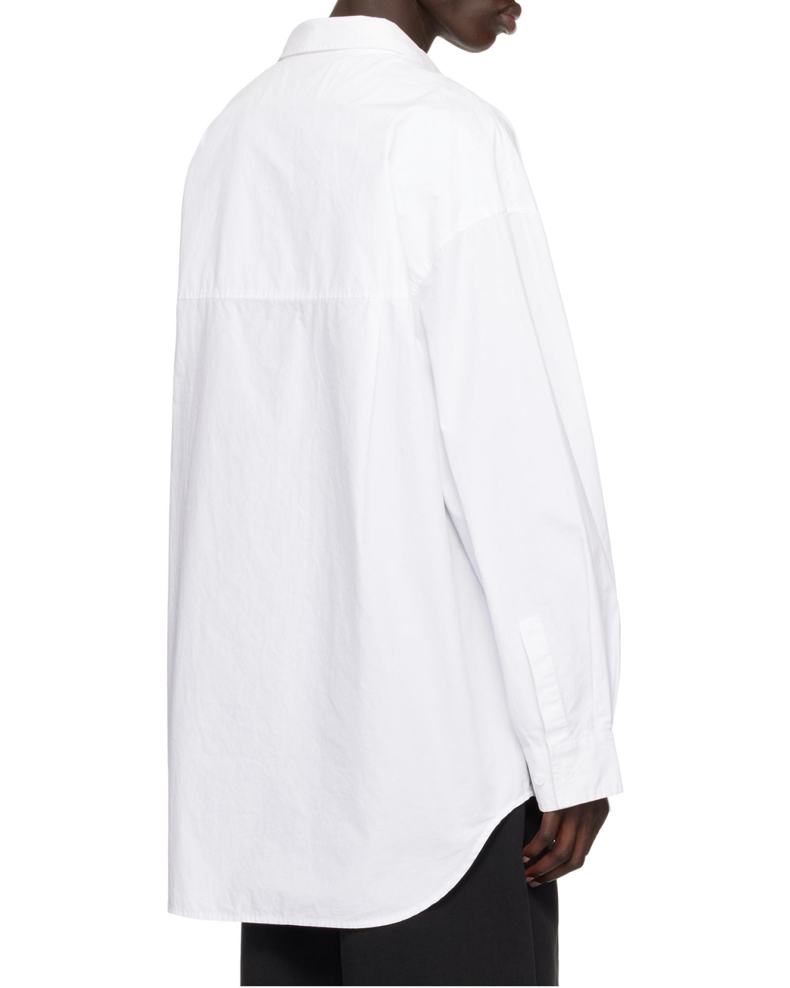 Tシャツ・カットソー ENTIRE STUDIOS White Poplin Giant Oversize Shirt Entire studios Giant Shirt in White | Lyst