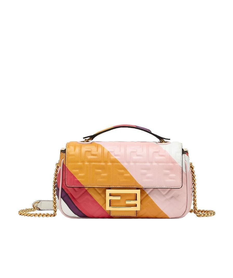 Designer Fendi Baguette Chain Midi Bags for Women - Up to 31