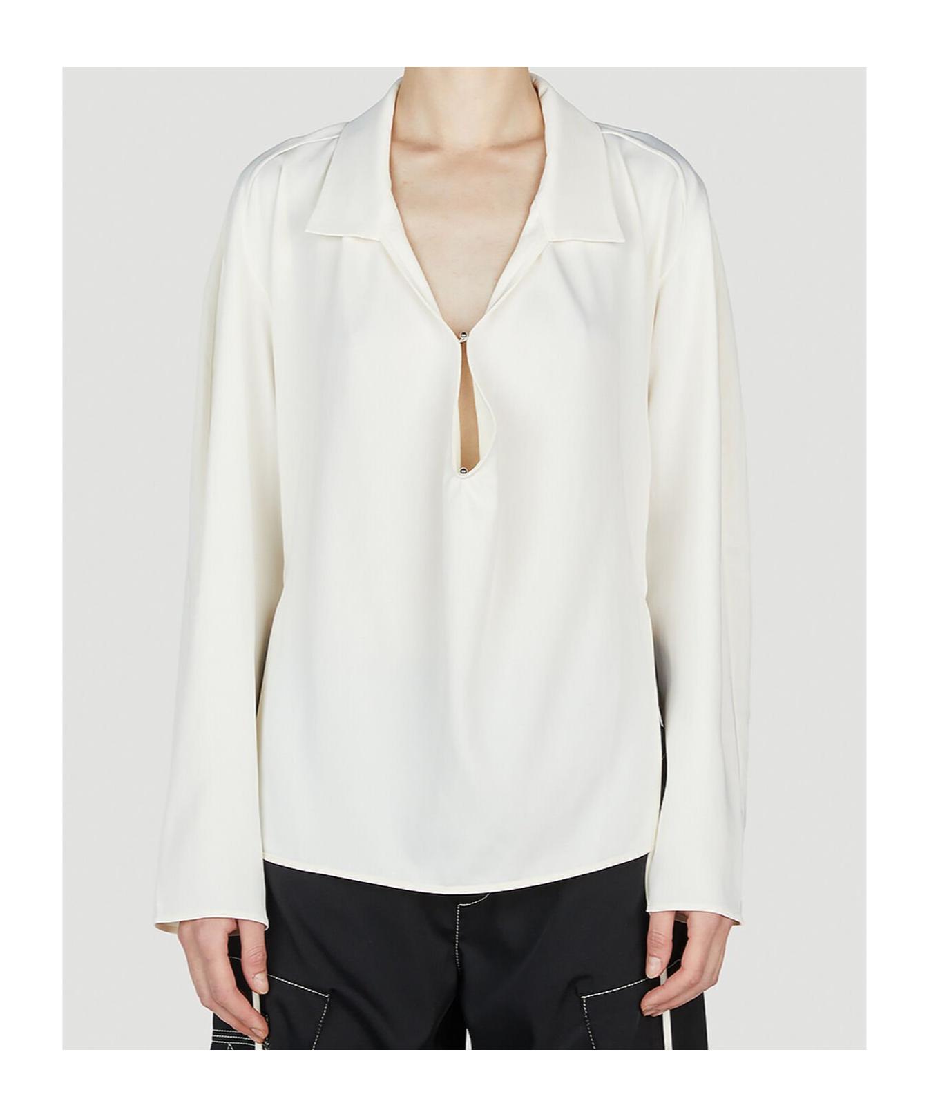 トップス Kiko Kostadinov Remus Top Kiko Kostadinov: Men's Remus Top (White) | DSML E-SHOP