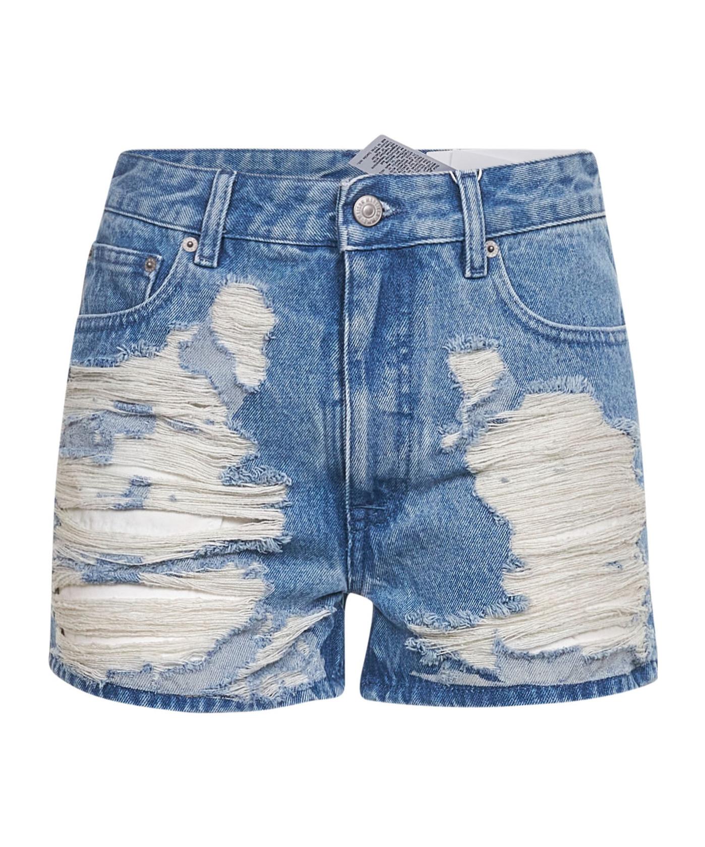 MM6 by Maison Martin Margiela Jean and denim shorts for
