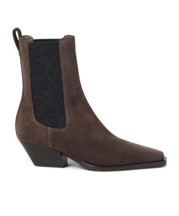 ショートブーツ・ブーティ BRUNELLO CUCINELLI FW25 ANKLE BOOTS (MZSFG3034 C7284) Brunello Cucinelli - Testa Moro Ankle Boot, 20mm