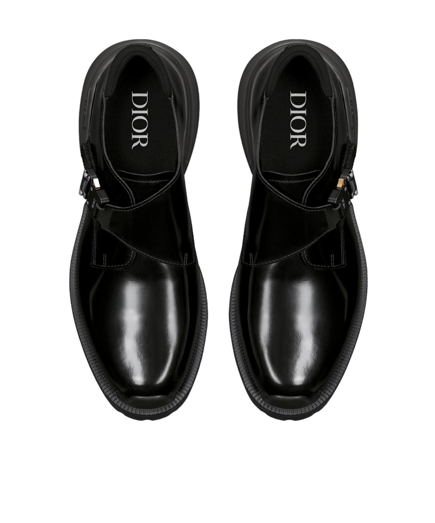 Dior Combat Buckled Monk Shoes in Black for Men | Lyst